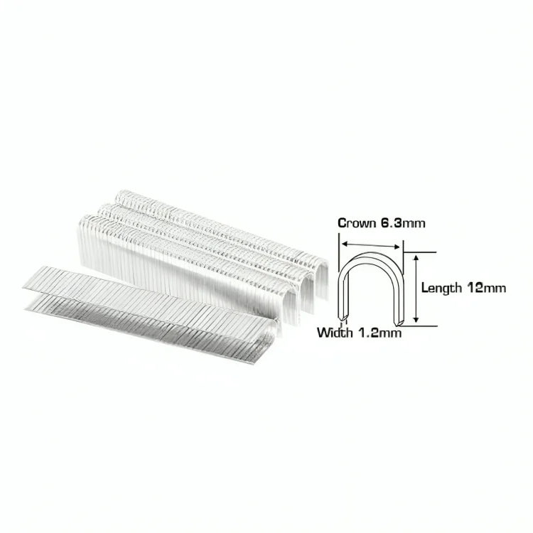 كبسات معكوفه مكبس تنجيد  10 مم - 1000 قطعة  EMTOP ENAL0412