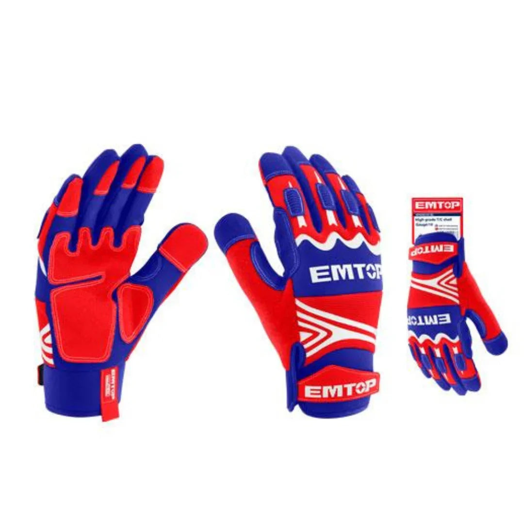 كفوف صناعية ثقيلة (مقاس XL)  EMTOP EMGV0101XL