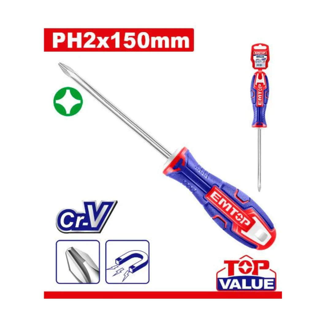 مفك  مصلب   EMTOP ESDRPH2150 Phillips