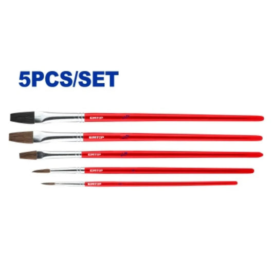 طقم فراشي رسم قطم – 5 قطع  EMTOP EMXA1K05