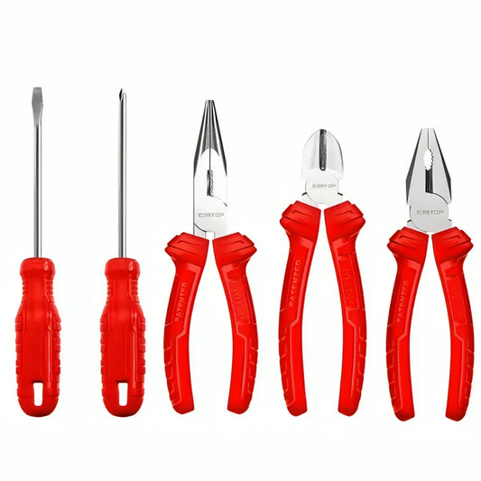 طقم زراديات و مفكات  مكون من 5 قطع EMTOP  EPLS0501