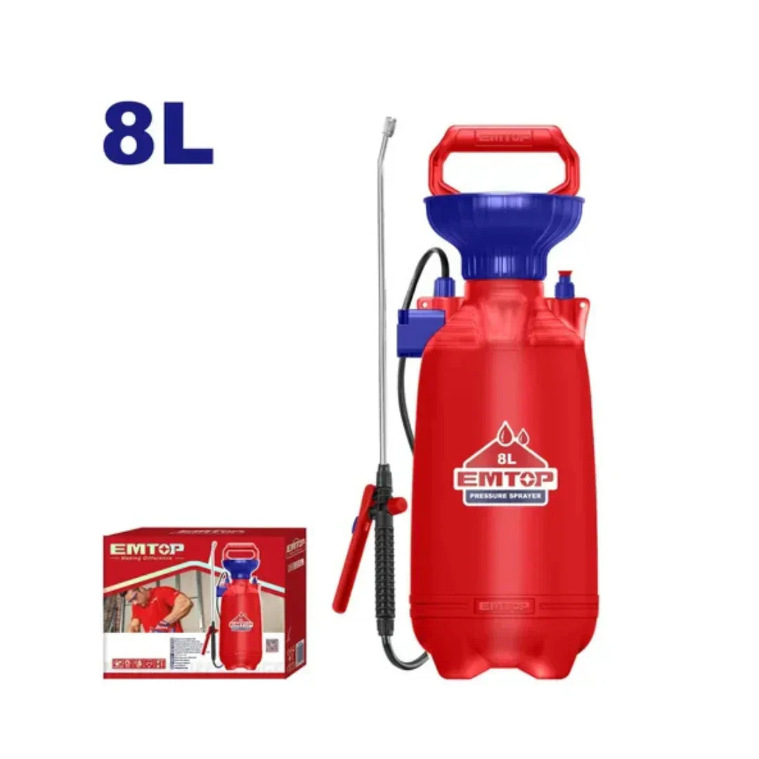 طرمبه رش 8 لتر EMTOP EHSPP30802
