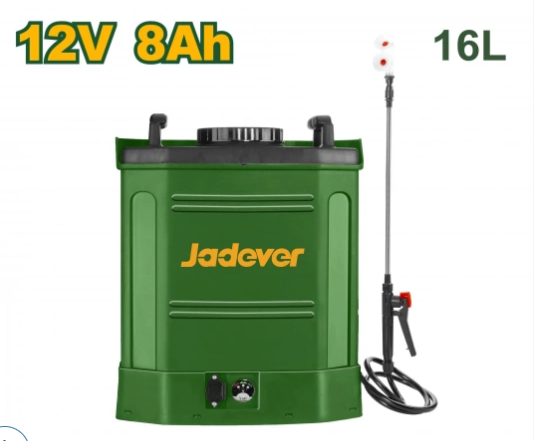 طرمبة رش زراعي 16 لتر يعمل بالبطارية، من جادايفر Jadever،