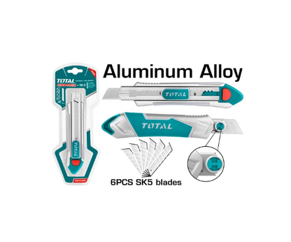 مشرط عريض 18 ملم الومنيوم توتال