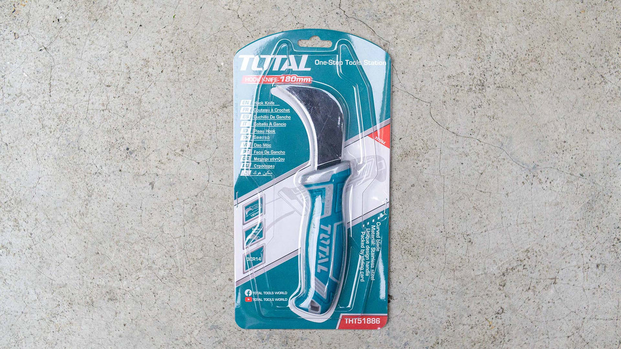 Total agricultural knife and hook