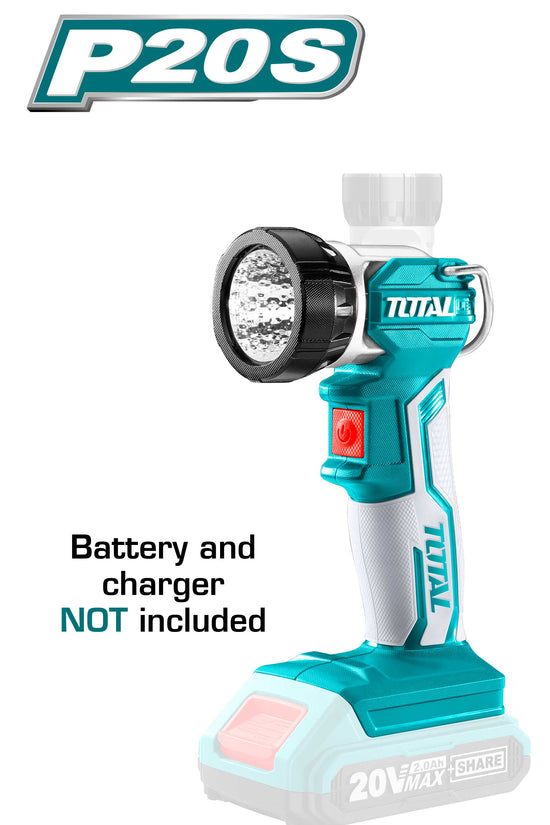 كشاف يد شحن 20 فولت توتال