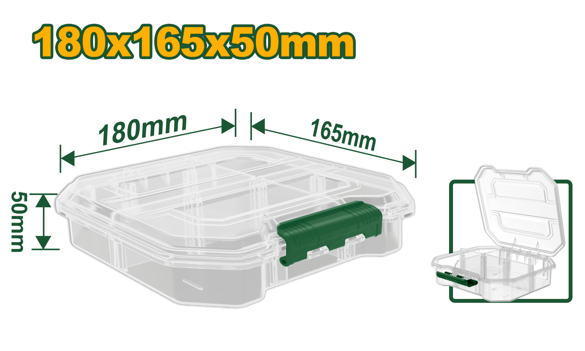 علب براغي شفاف 5*16*18 من جادايفر - Jadever - Smart Hack