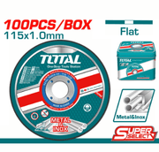 علبة فيبر قص حديد 4.5 انش 100 قطعة من توتال - Smart Hack