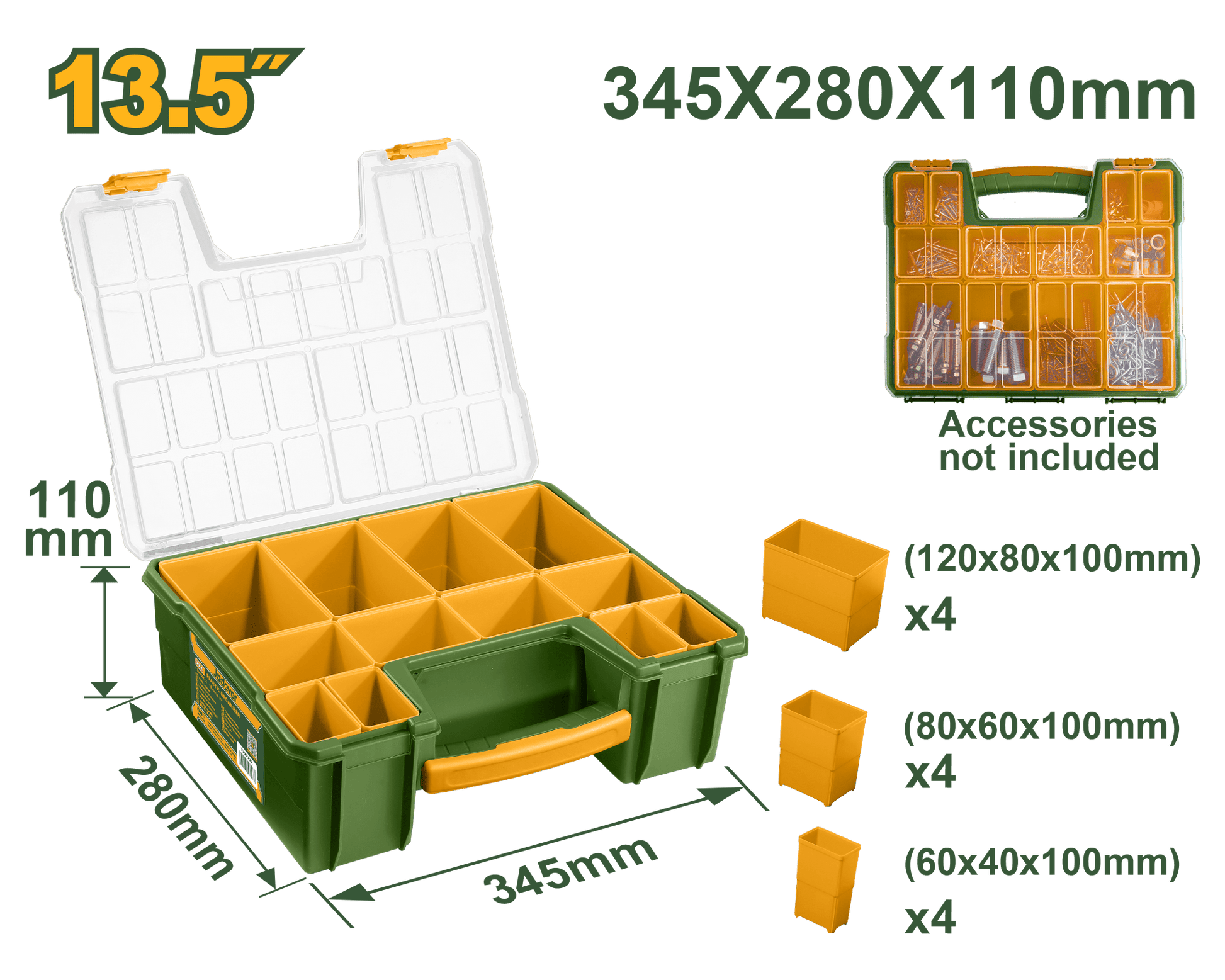 علبة تخزين بلاستيكية متعددة الاستخدامات من جادايفر Jadever - Smart Hack