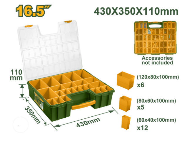 علبة تخزين بلاستيكية متعددة الاستخدامات من جادايفر Jadever - Smart Hack