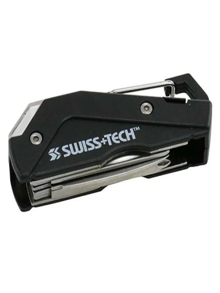أداة متعددة الوظائف 6 في 1 مع كشاف – Swiss+Tech ST33400 | Swiss+Tech ST33400 Multi - Tool 6 - in - 1 - Smart Hack
