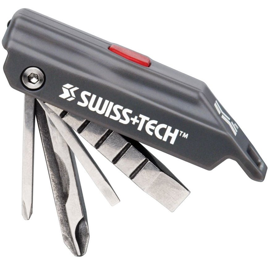 أداة متعددة الوظائف 7 في 1 مع كشاف – Swiss+Tech ST50035 Screwz - All | Swiss+Tech ST50035 Screwz - All 7 - in - 1 Tool Kit - Smart Hack