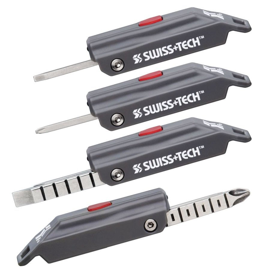 أداة متعددة الوظائف 7 في 1 مع كشاف – Swiss+Tech ST50035 Screwz - All | Swiss+Tech ST50035 Screwz - All 7 - in - 1 Tool Kit - Smart Hack