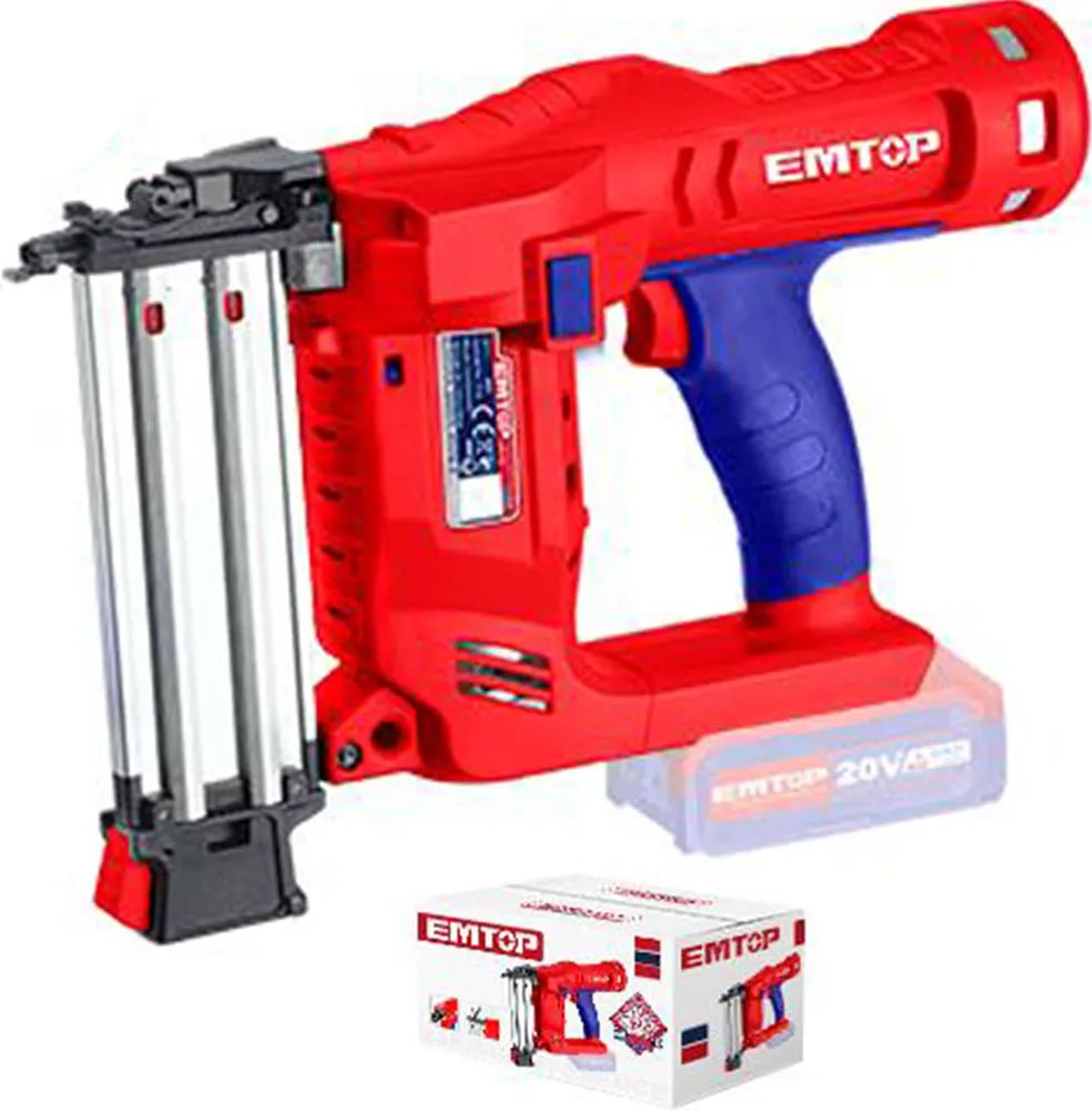 آلة تثبيت مسامير لاسلكي 20 فولت (18 قياس) | EMTOP ELBNLI2028 - Smart Hack