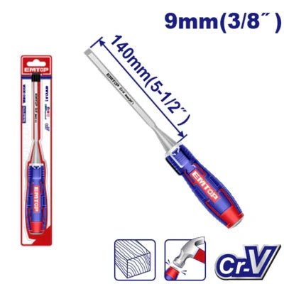 إزميل خشب عرض 9 ملم EMTOP EWCL0901 - Smart Hack