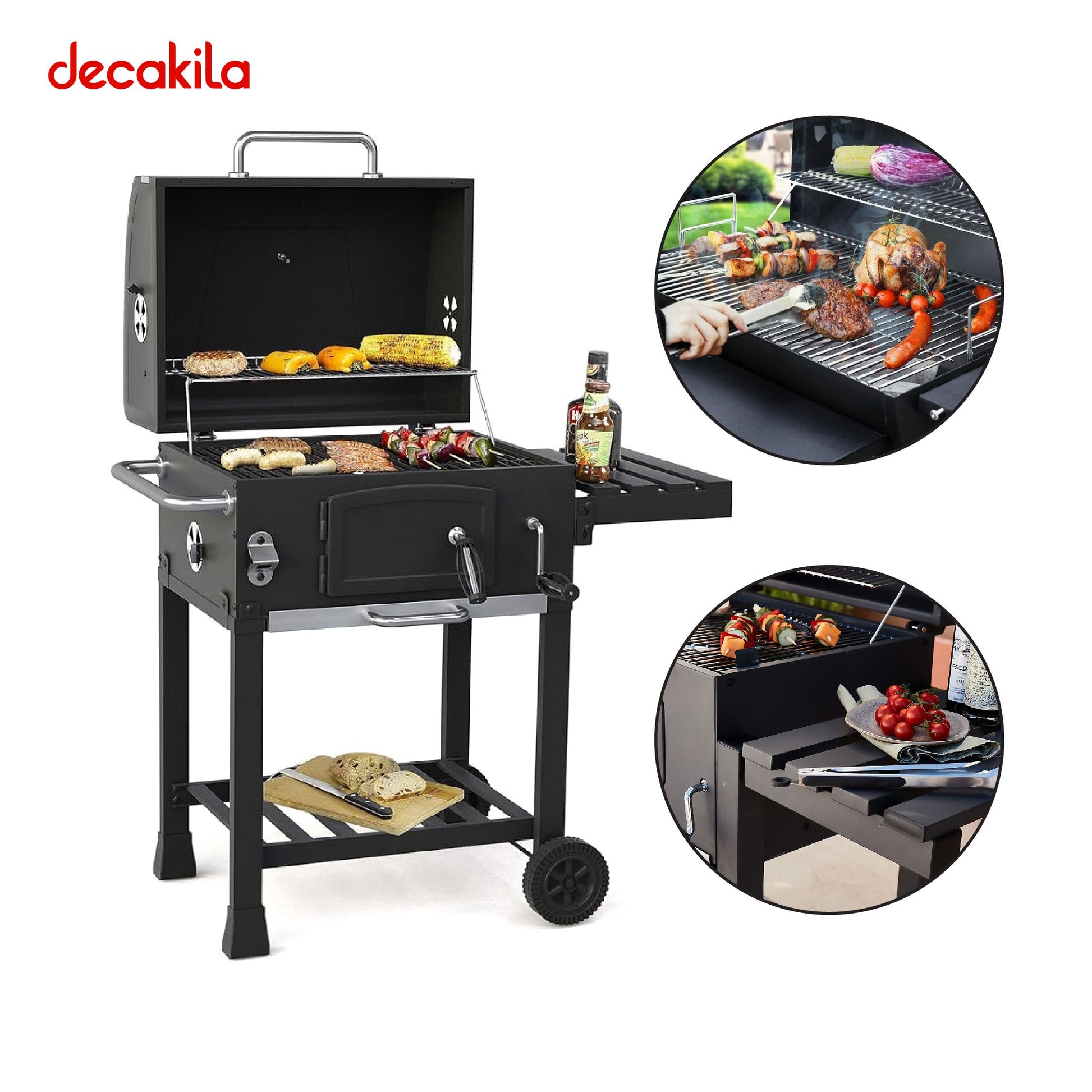 باربيكيو فحم قياس 58×42.5 سم ديكاكيلا-Decakila