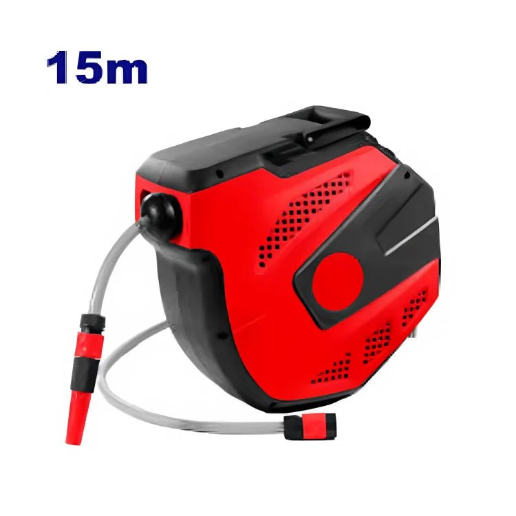 بكرة خرطوم مياه أوتوماتيكية (15 متر) EMTOP EMVZ1515 - Smart Hack