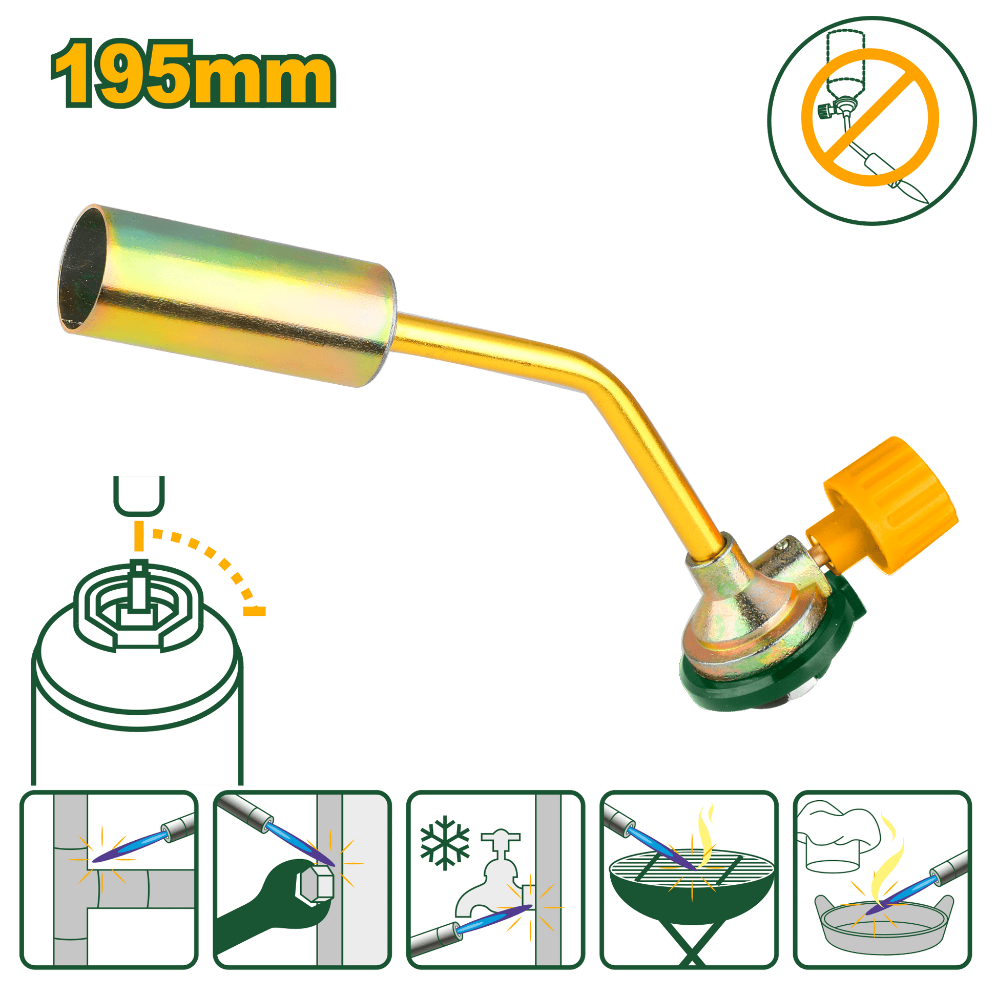 فرد حراق غاز (طورش)من JADEVER - Smart Hack