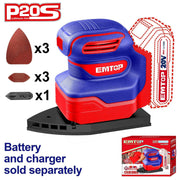 جهاز الصنفرة اليدوي اللاسلكي EMTOP ELPS2014 - Smart Hack