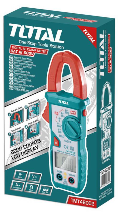 جهاز فحص كهرباء كلامب ميتر 600 فولت - توتال - Smart Hack