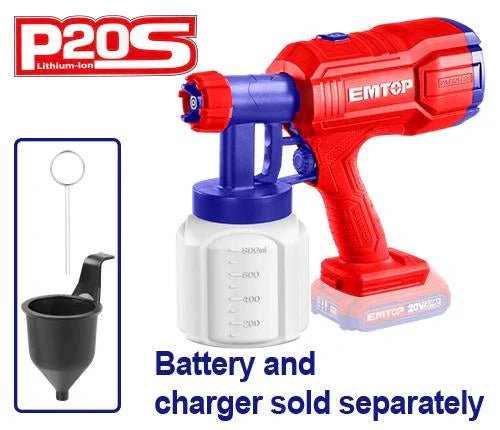 جهاز رش لاسلكي من EMTOP ELSG2002 - Smart Hack