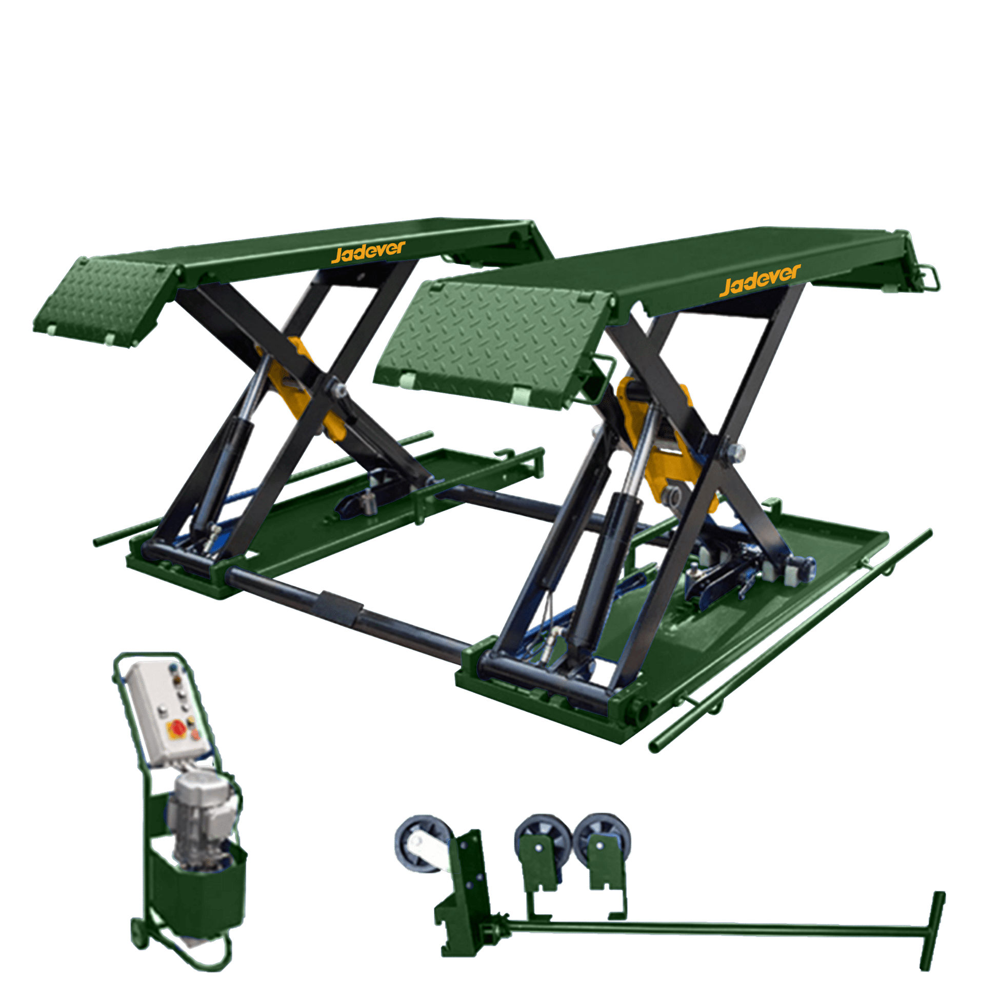 جك رفع متنقل 3 طن، 1 متر من JADEVER - Smart Hack