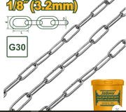 جنزير حديد مغلف بالبلاستيك، متوفرة بأحجام مختلفة، من جادايفر Jadever. - Smart Hack