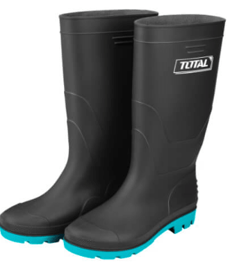 جزمة المطر السوداء متعددة القياسات من توتال - Smart Hack