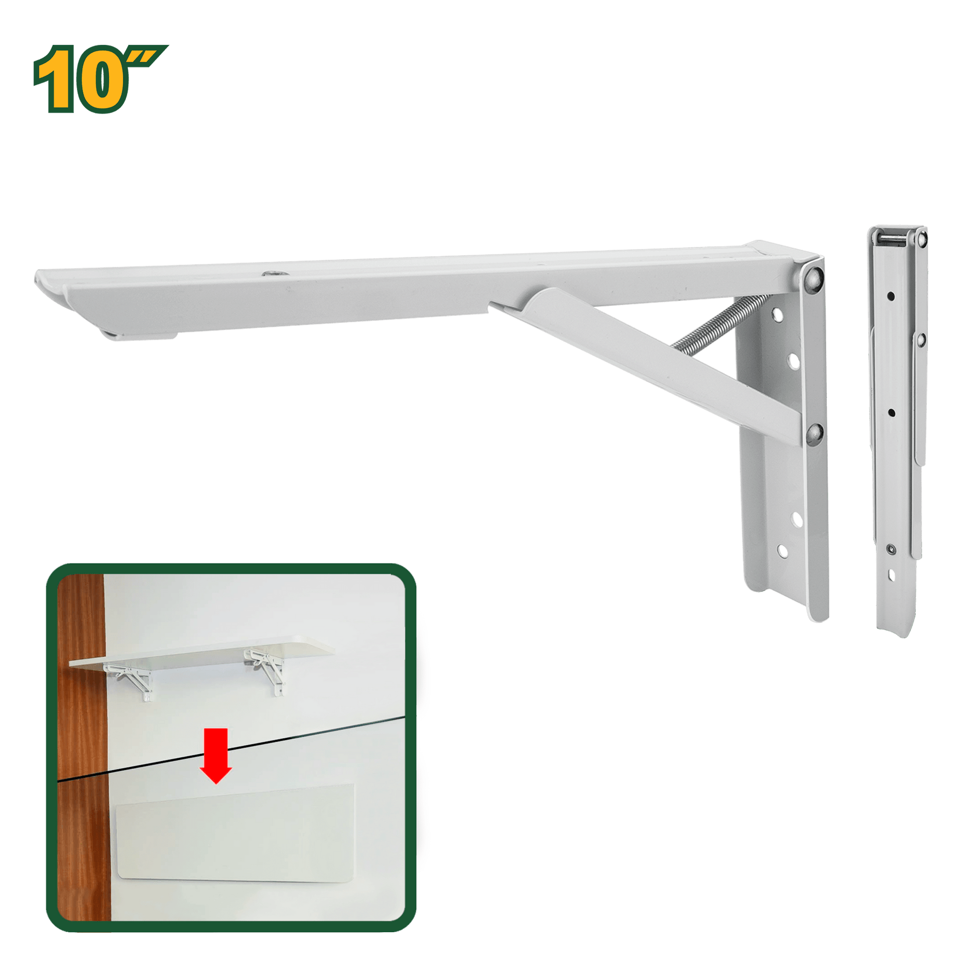 حامل رفوف قابل للطي شديد التحمل JADEVER - Smart Hack