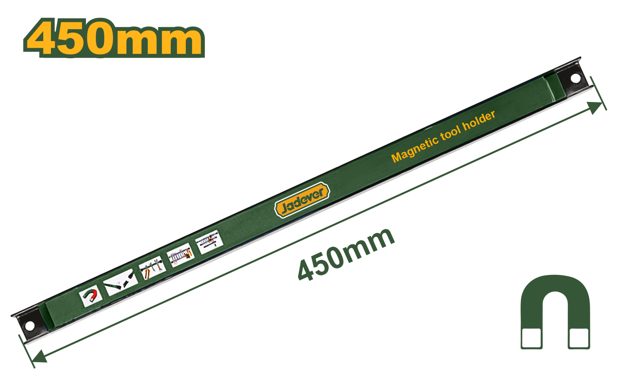 حمالة عدد مغناطيس 45 سم من JADEVER - Smart Hack