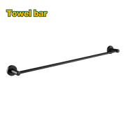 حمالة بشكير لون أسود 60 سم من جادايفر JADEVER - Smart Hack