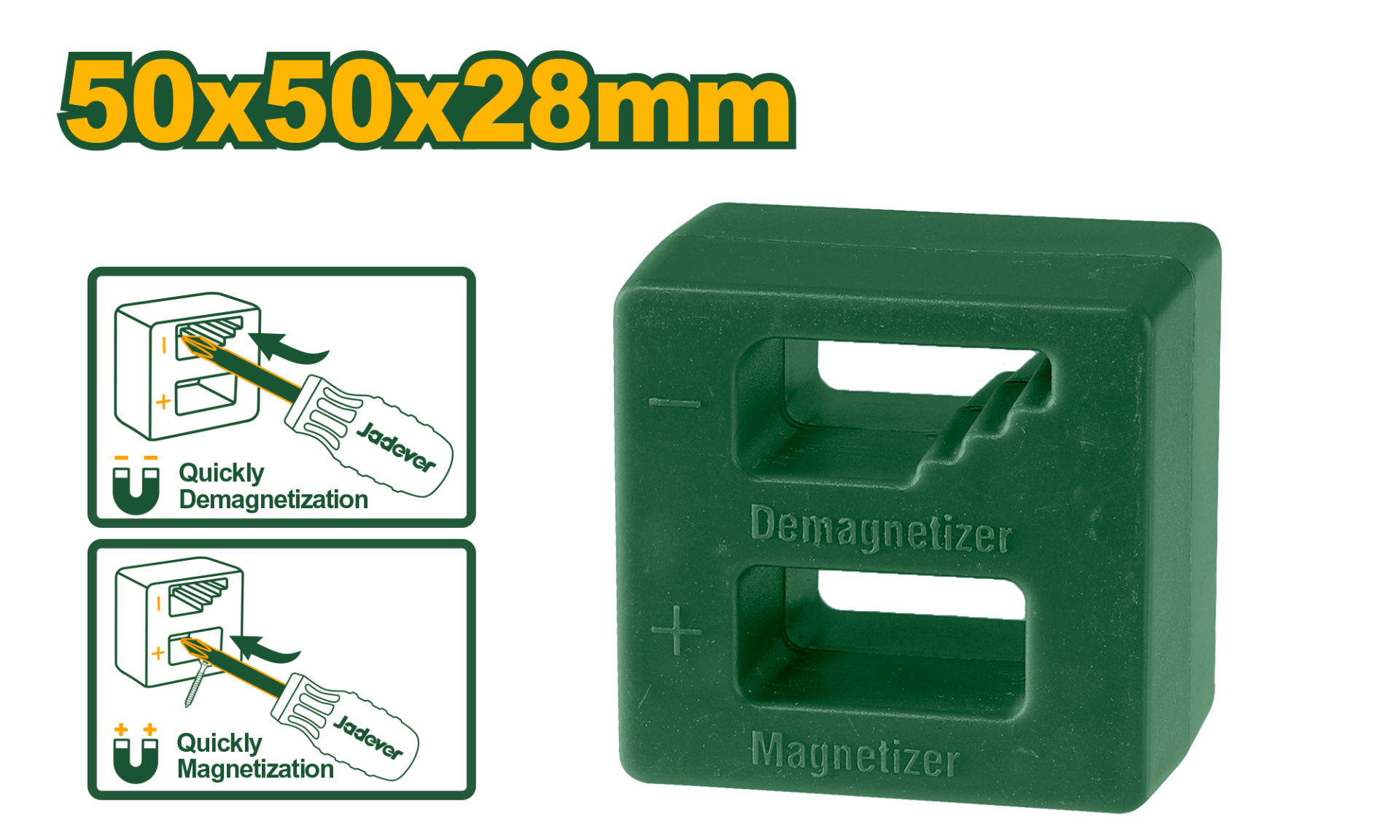 مغناطيس ومزيل مغناطيسية مفكات البراغي - جادايفر