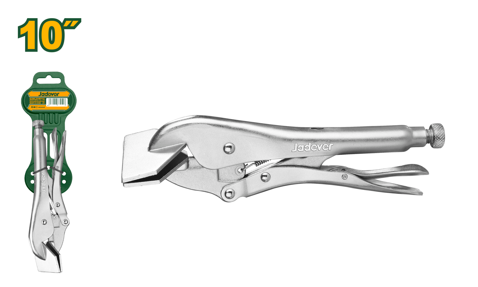 زرادية كبس شفة مسطحة 10" من جادايفر