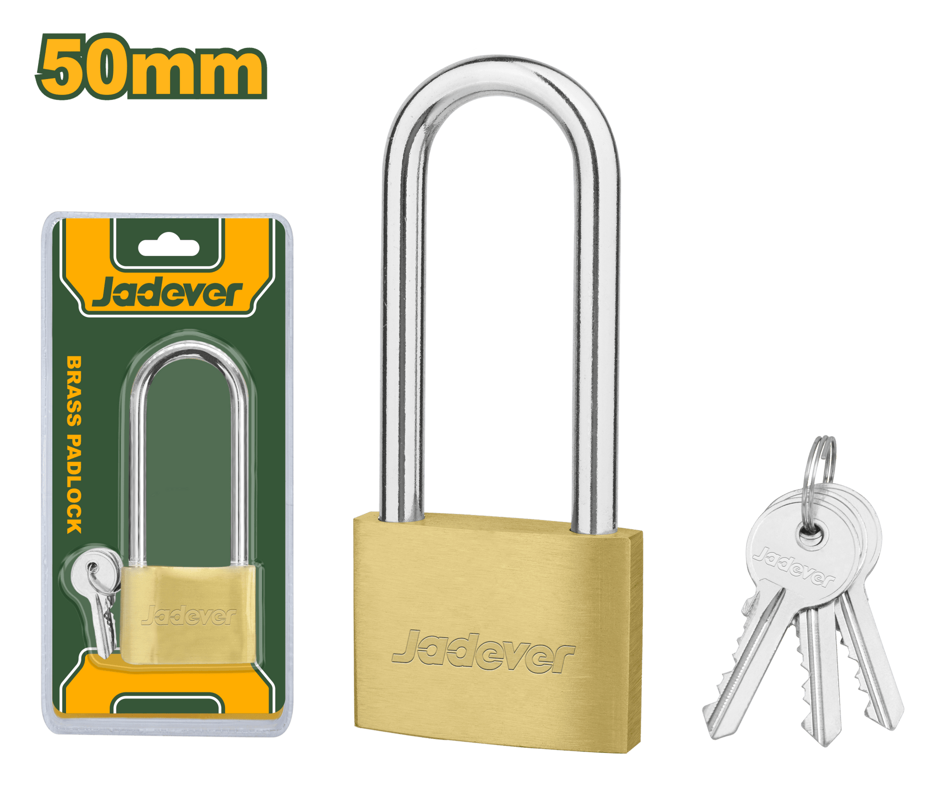 قفل نحاس حلقة طويل من جادايفر Jadever - Smart Hack