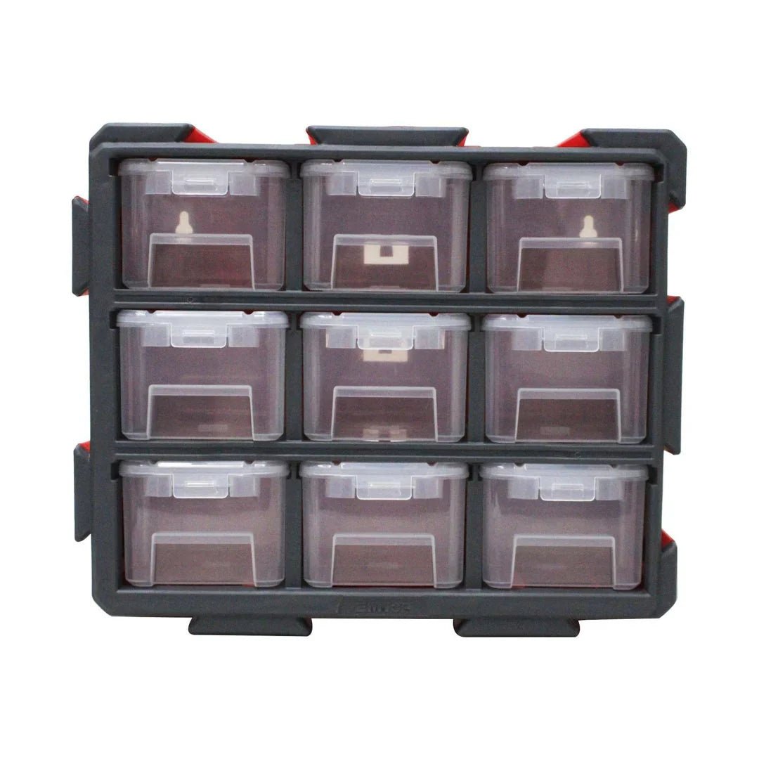 خزانة تخزين براغي 9 علب EMTOP EMTB8331 - Smart Hack