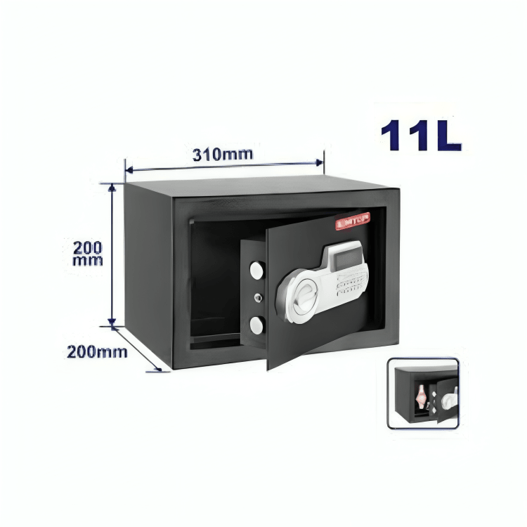 خزنة رقمية سعة 11 لتر EMTOP EESF2003 - Smart Hack