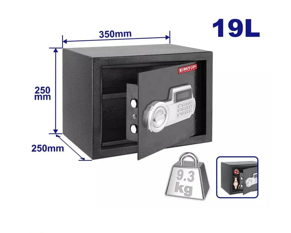 خزنة رقمية سعة 19 لتر  EMTOP EESF2503