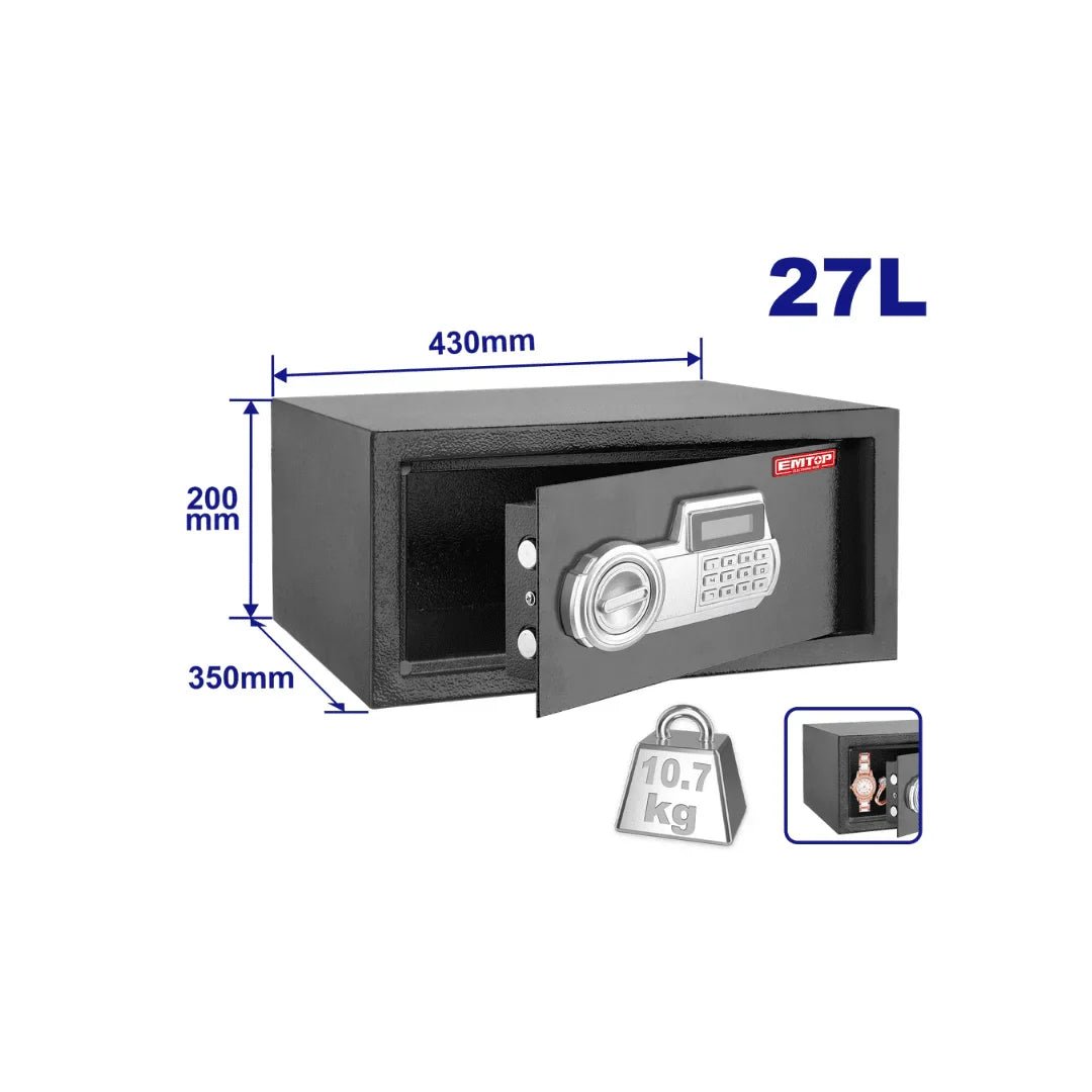 خزنة رقمية سعة 27 لتر EMTOP EESF3503 - Smart Hack