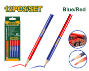 قلم علام ازرق احمر كرت 12 حبة من جادايفر - Jadever - Smart Hack