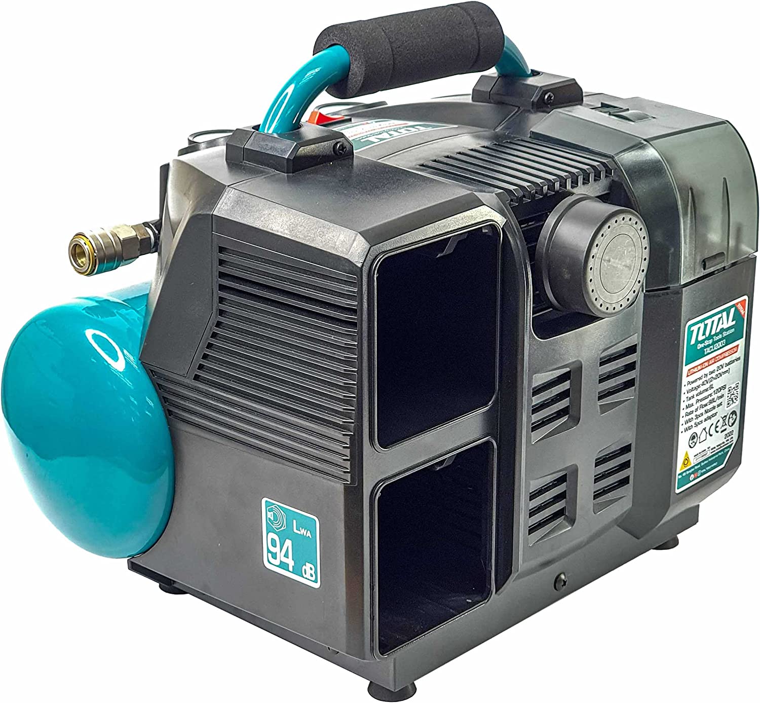 كمبريسر شحن 20 فولت 6 لتر من Total - Smart Hack