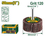 قرص دوار JADEVER 120 للتلميع 50×25×6 مم لأسطح معدنية وخشبية - Smart Hack