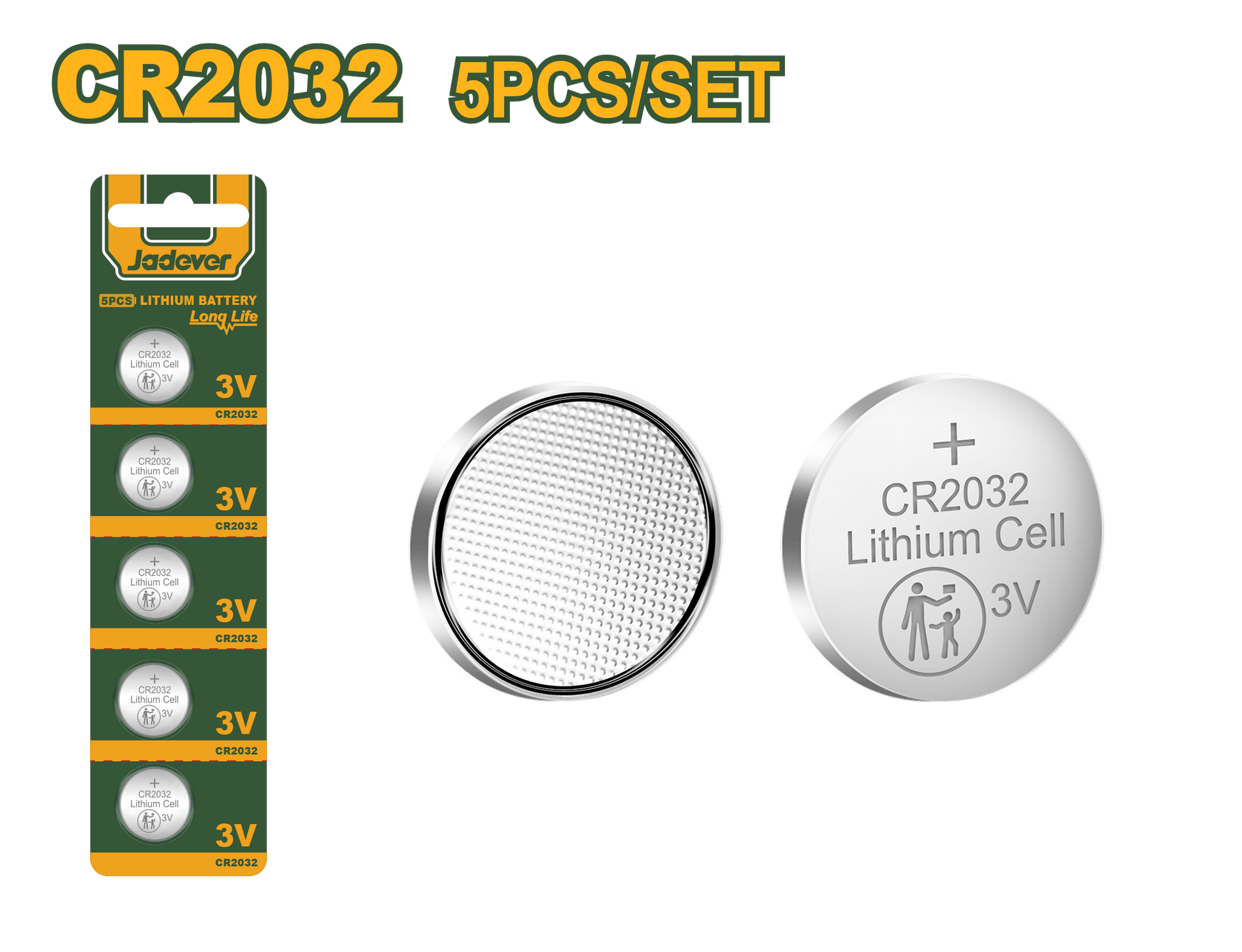 كرت بطارية ليثيوم 2032 من جادايفر Jadever - Smart Hack