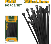 كيبل تاي أسود عالي الجودة 35 سم من جادايفر Jadever - Smart Hack