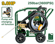 ماكنة غسيل 9 حصان 250 بار ديزل من جادايفر Jadver - Smart Hack