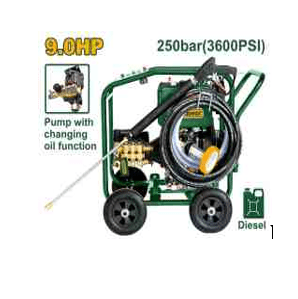 ماكنة غسيل 9 حصان 250 بار ديزل من جادايفر Jadver - Smart Hack