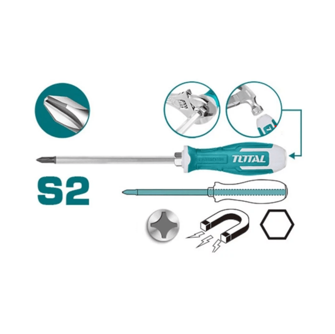 مفك فيليبس من Total - Smart Hack