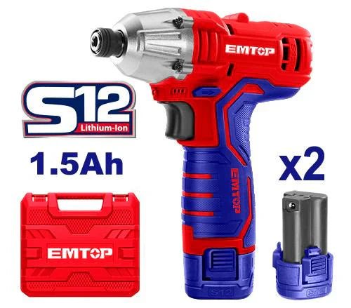 مفك كهربائي لاسلكي ببطارية ليثيوم أيون 12V - Smart Hack