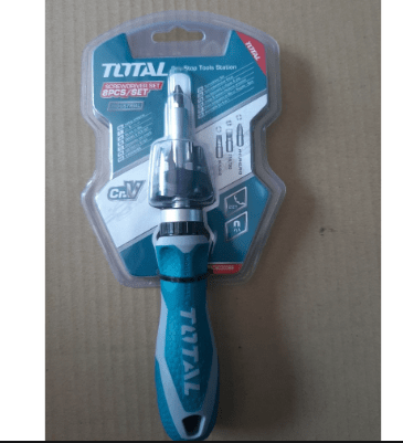 مفك طقطيقة 8 قطع من TOTAL - Smart Hack