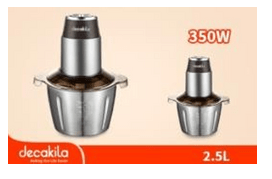 مفرمة لحوم وخضروات شحن من DECAKILA - Smart Hack