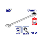 مفتاح شد مزدوج مع رأس حلقي للتدوير 8 مم من EMTOP ECSPAR081 - Smart Hack